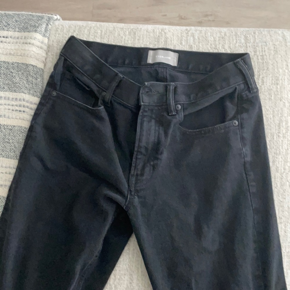 Everlane Slim Jeans Washed Black 30 x 34